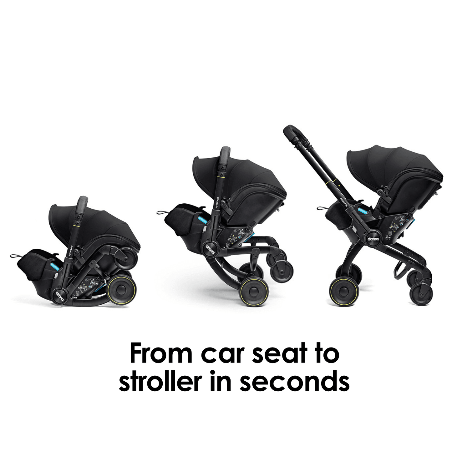 Doona X Car Seat & Stroller Nitro Black
