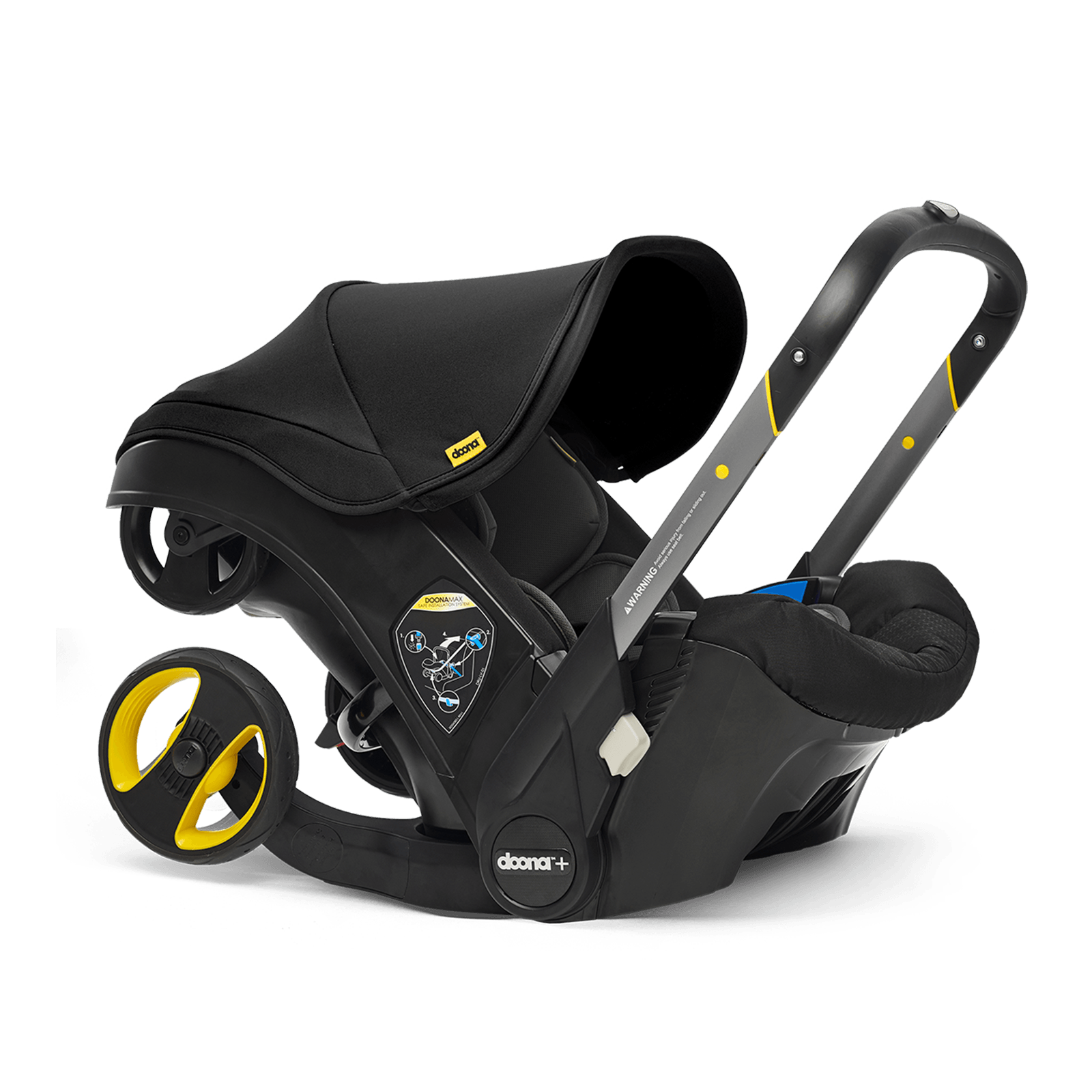 Doona+ Car Seat & Stroller Nitro Black