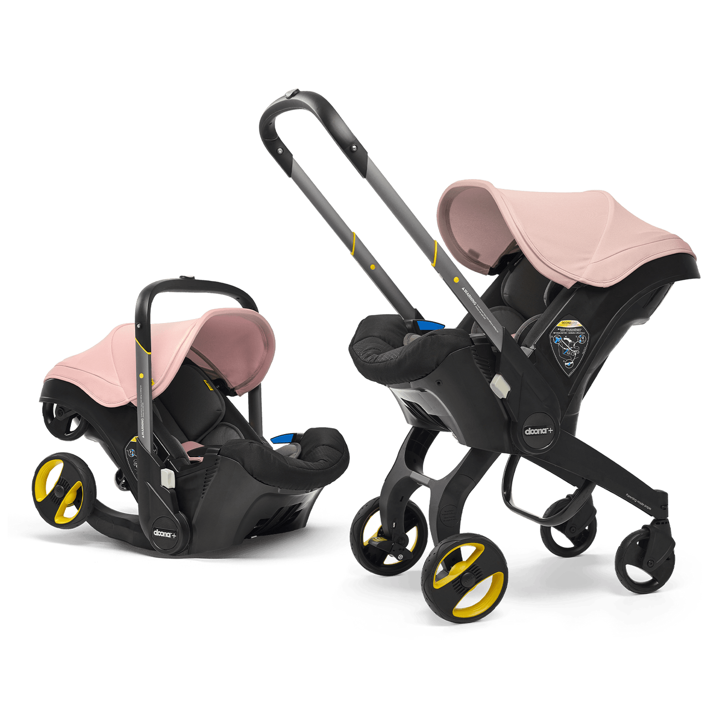 Doona+ Car Seat & Stroller Blush Pink