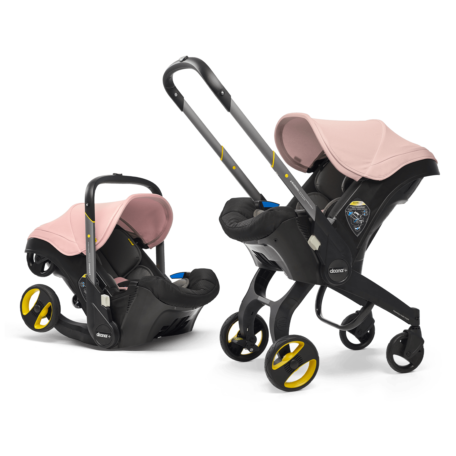 Doona+ Car Seat & Stroller Blush Pink