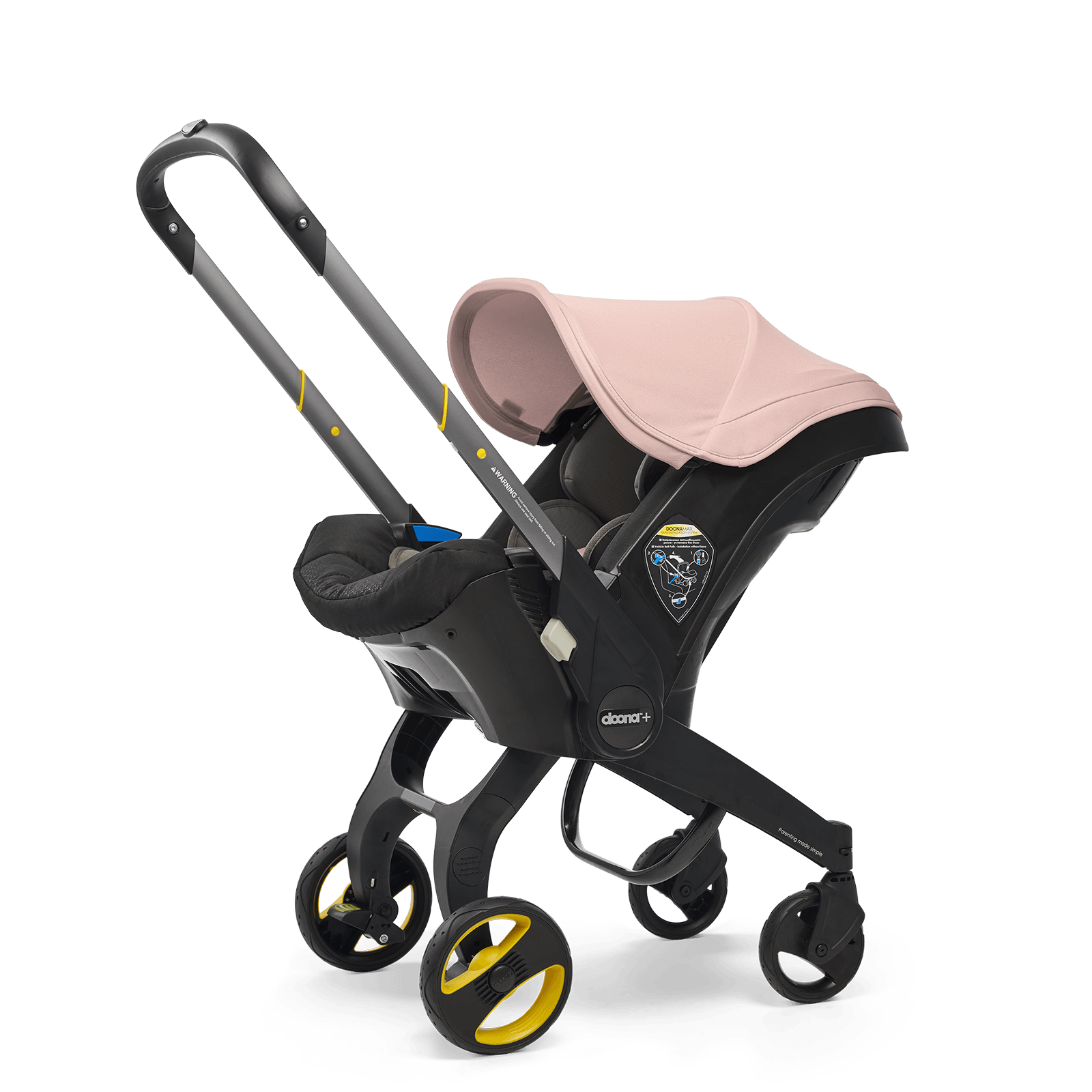 Doona+ Car Seat & Stroller Blush Pink