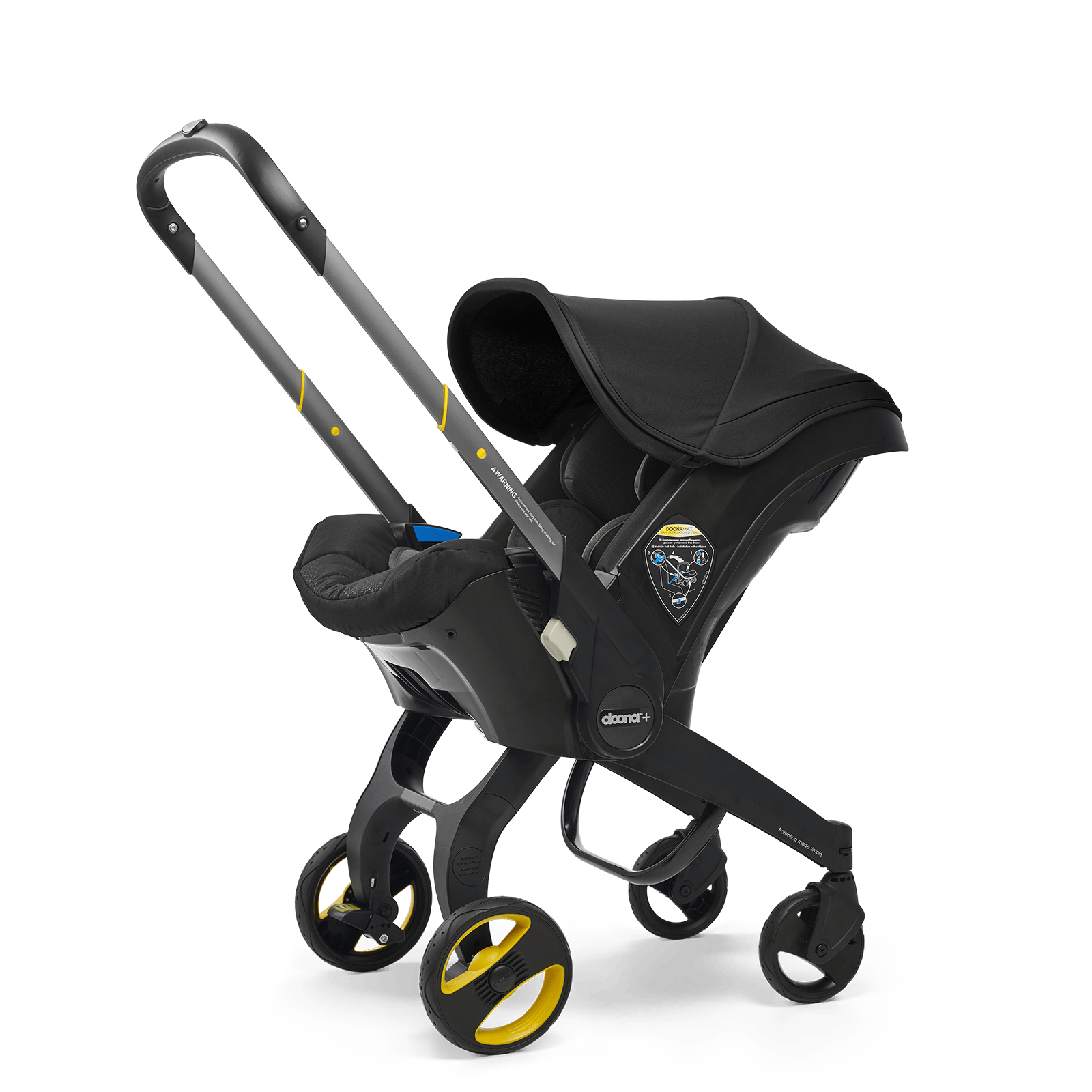 Doona+ Car Seat & Stroller Nitro Black