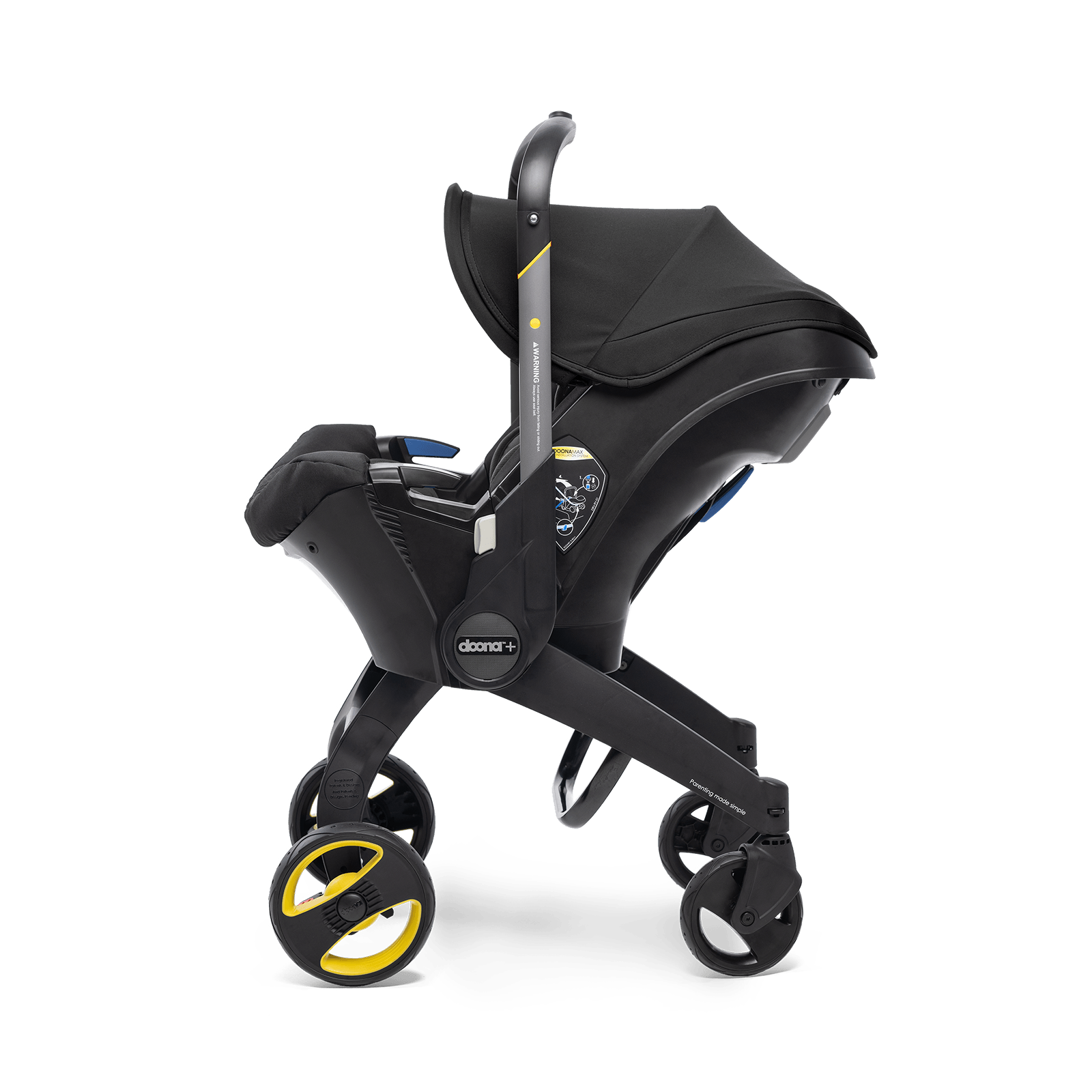 Doona+ Car Seat & Stroller Nitro Black