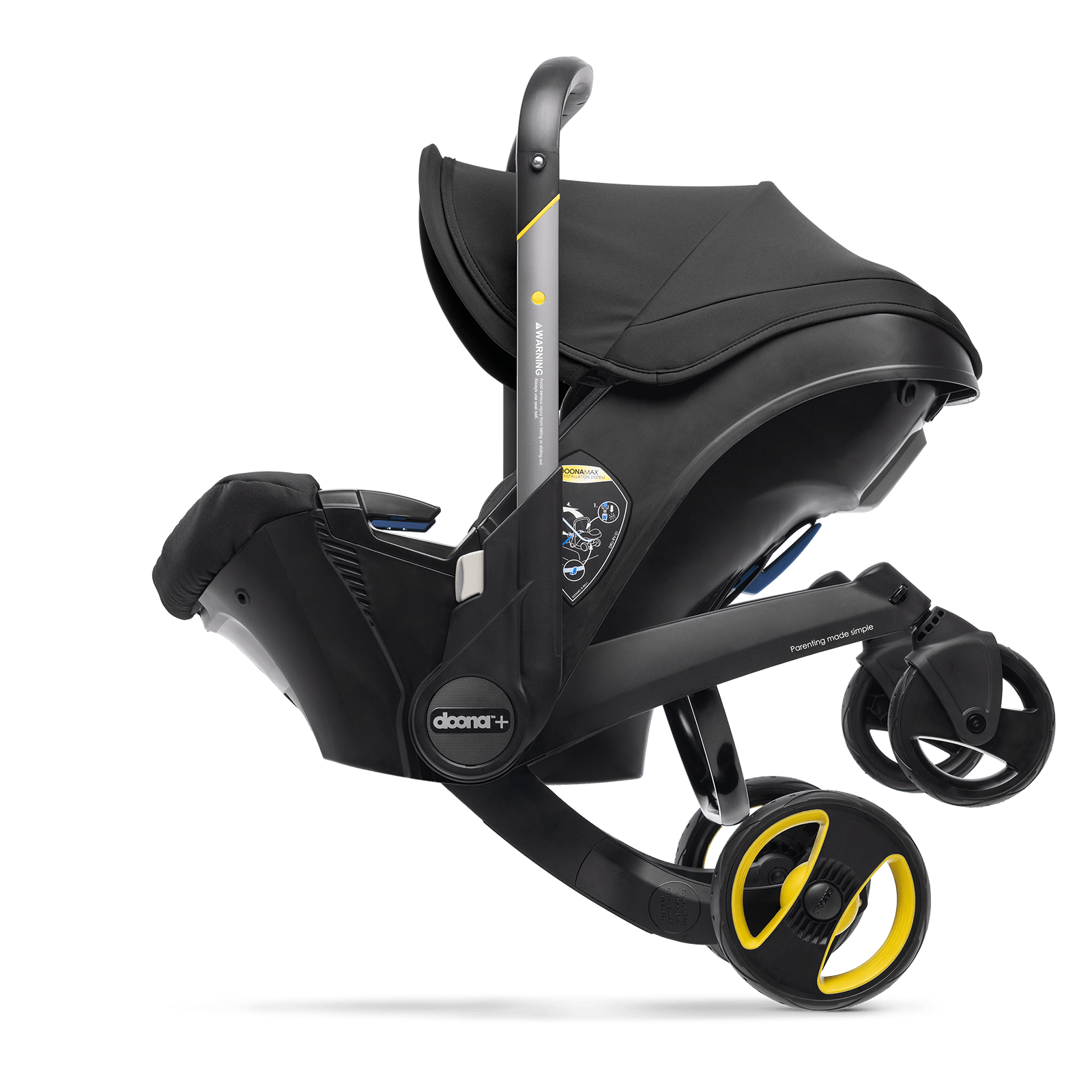 Doona+ Car Seat & Stroller Nitro Black